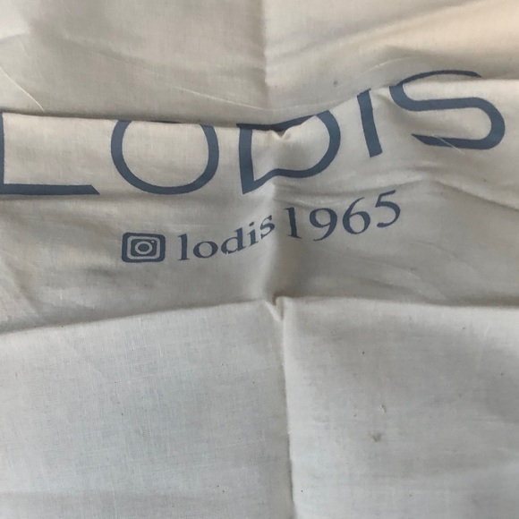 NWT LODIS Lamba Leather Laurel Shoulder Tote Bag w/ Dust Cover - Picture 9 of 9